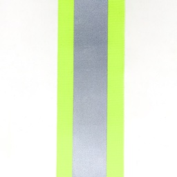 [CRF525AMA] Cinta Reflectante Dia y Noche con cinta fina 50mts x rollo 2,5 CM